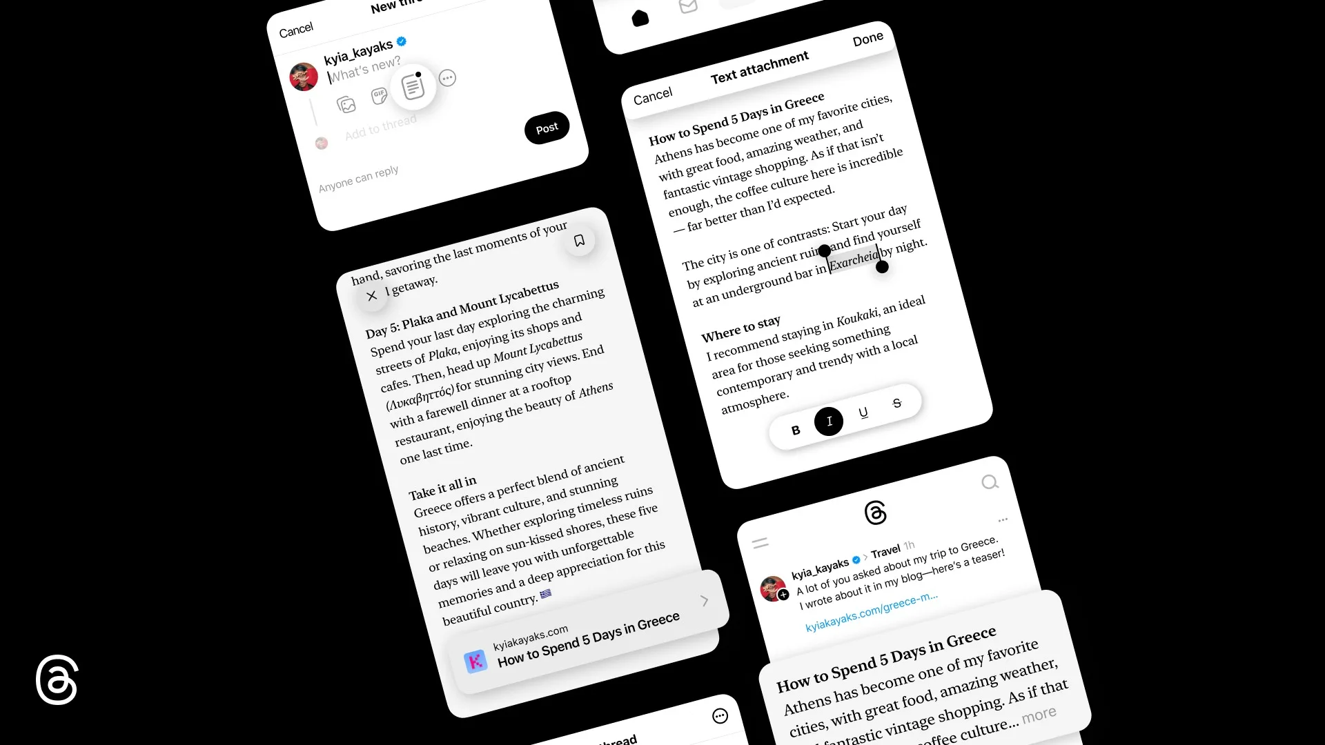 Threads déploie les posts longs : jusqu’à 10 000 caractères disponibles gratuitement