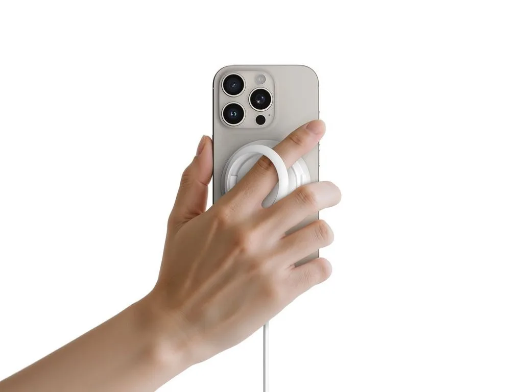 Belkin UltraCharge : chargeur sans fil Qi2.2 avec un anneau rabattable intégré