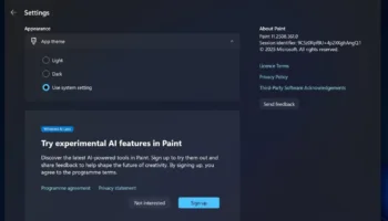 Windows AI Labs : Microsoft lance un programme pour tester l’IA dans ses applis natives 52 Windows AI Labs : Microsoft lance un programme pour tester l’IA dans ses applis natives