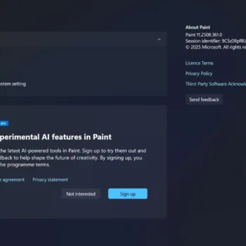 Windows AI Labs : Microsoft lance un programme pour tester l’IA dans ses applis natives