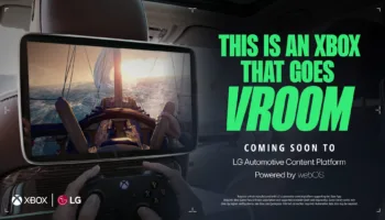 Microsoft lance une app Xbox pour voitures avec LG webOS Automotive