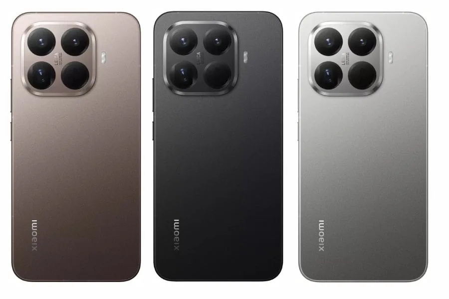 Xiaomi 15T PRo color options