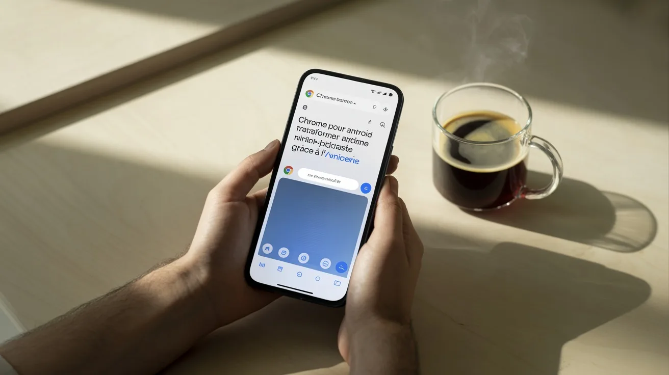 Chrome pour Android transforme vos articles en mini-podcasts grâce à l’IA