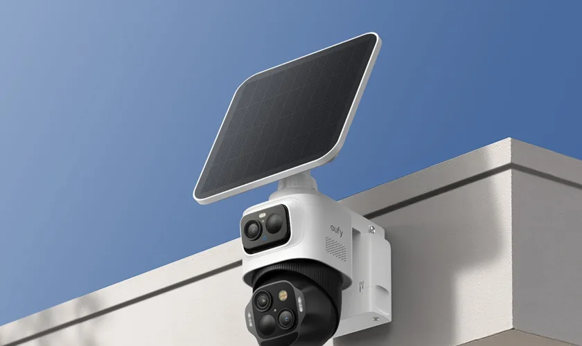 Eufycam S4 : la nouvelle caméra 4K solaire qui surveille et zoome automatiquement