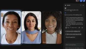 Google Meet intègre Ask Gemini, son assistant IA pour résumer et analyser les réunions