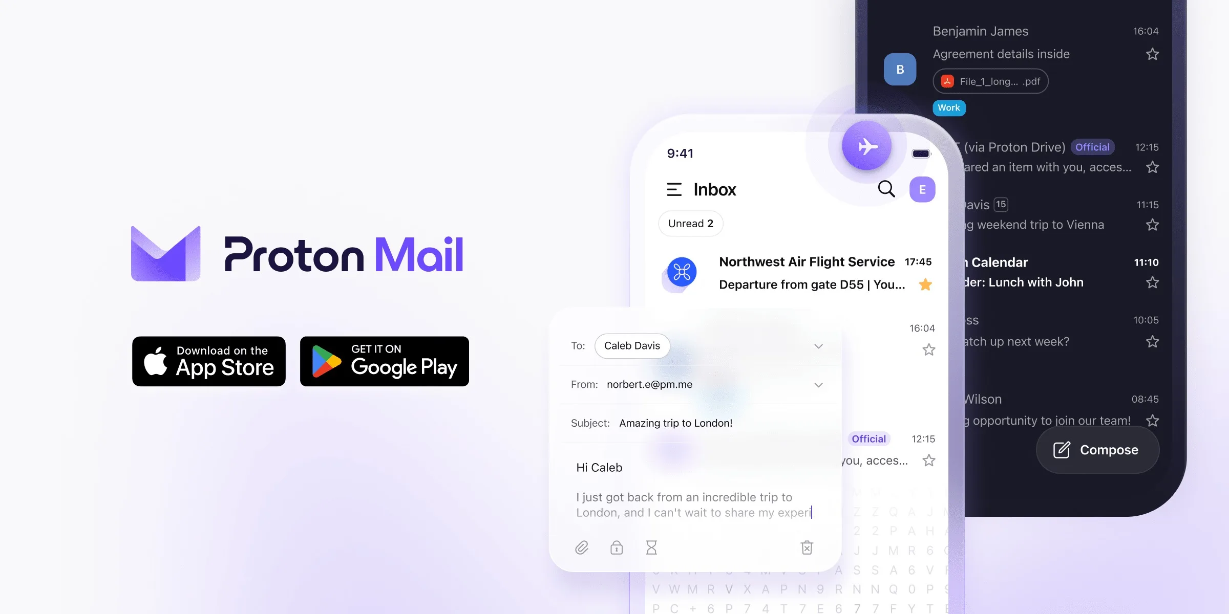 Proton Mail lance de nouvelles applications iOS et Android plus rapides et privées