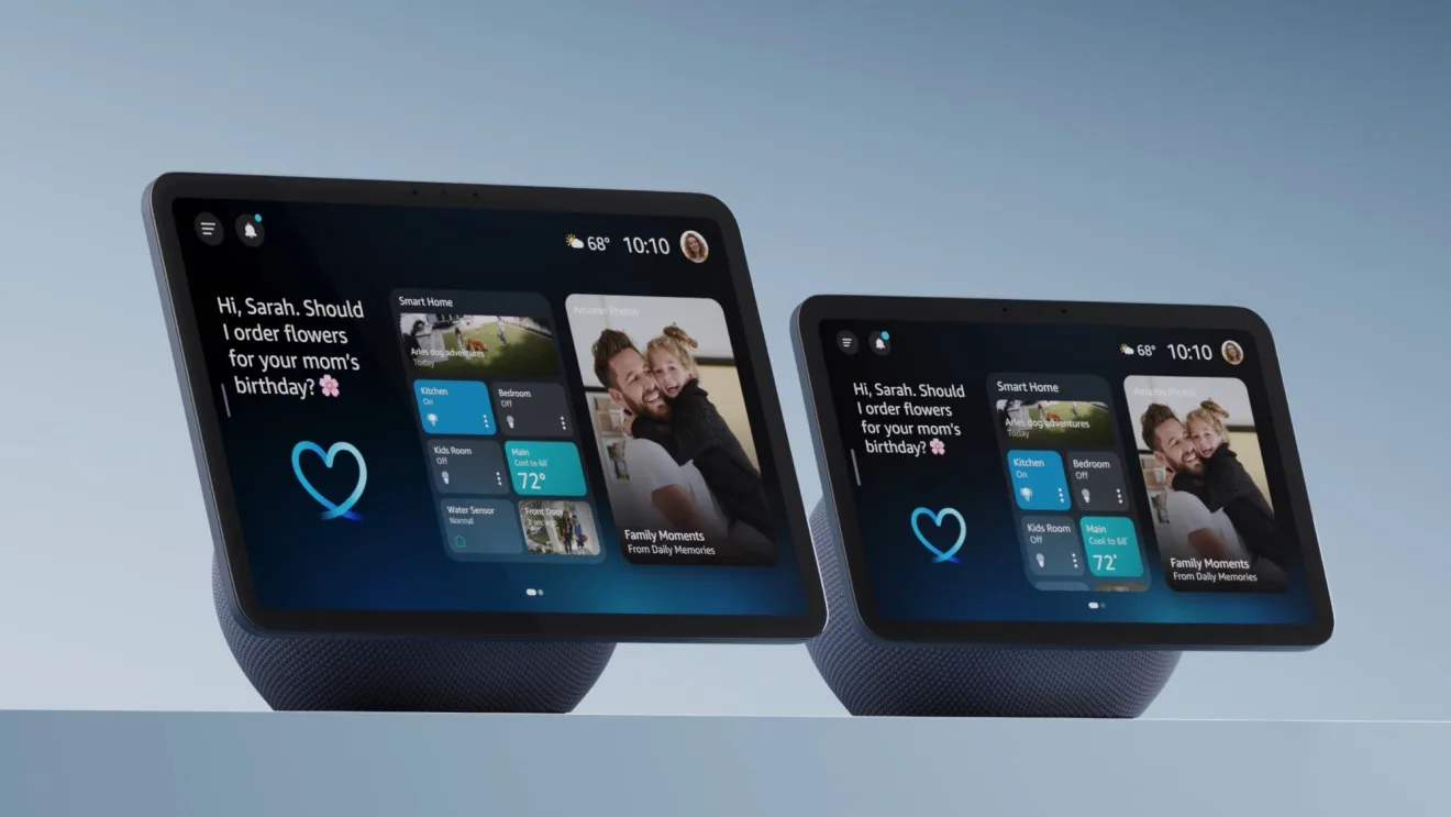 Amazon lance les Echo Show 8 et 11 : écrans plus fins, meilleur son et Alexa Plus intégré 49 Amazon lance les Echo Show 8 et 11 : écrans plus fins, meilleur son et Alexa Plus intégré