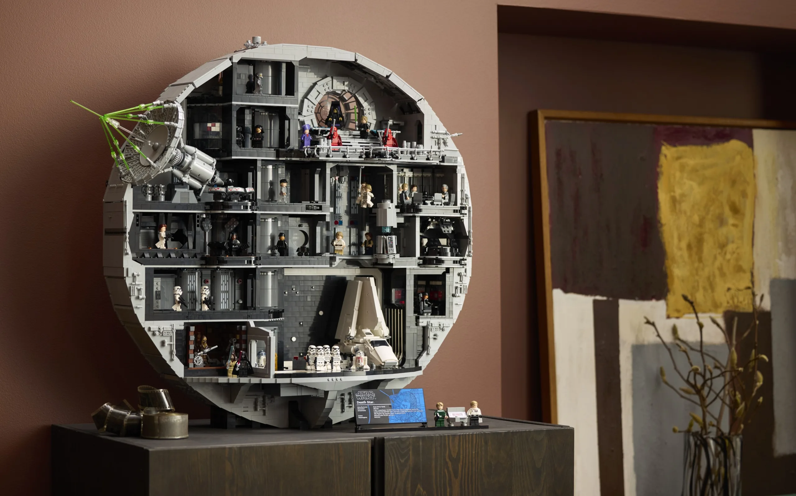 lego death star home scaled