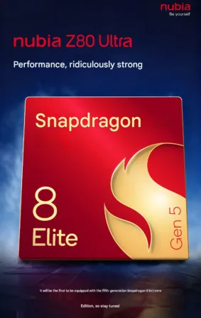 nubia Z80 Ultra Snapdragon 8 Eli