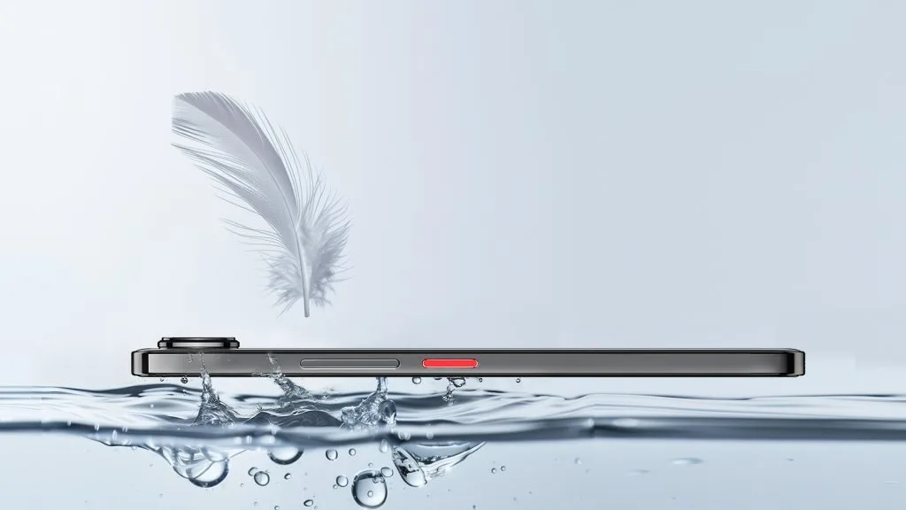 nubia air IP68 and IP69K certifi