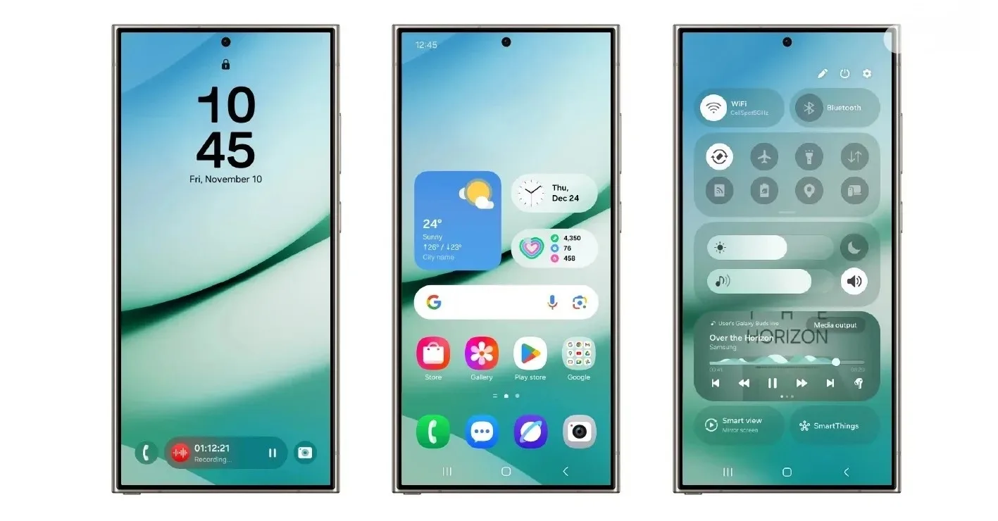 oneui 70 home screen 2
