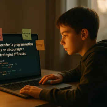Apprendre la programmation sans se décourager : 5 stratégies efficaces