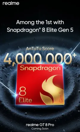 realme GT8 Pro Snapdragon 8 Elit 1