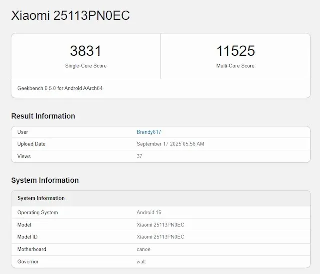 snapdragon 8 elite gen 5 geekben