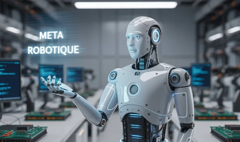 Après le métaverse, la robotique : Meta va-t-elle écrire le code des robots de demain ?