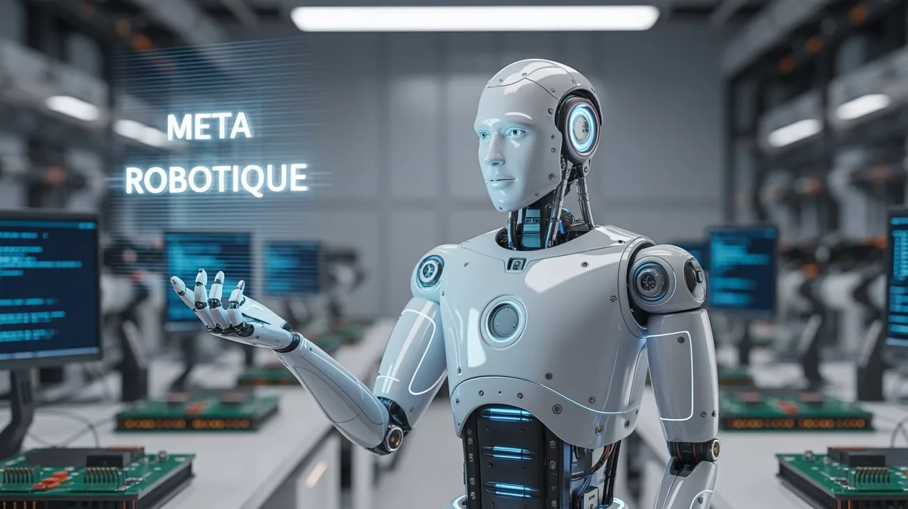 Après le métaverse, la robotique : Meta va-t-elle écrire le code des robots de demain ?