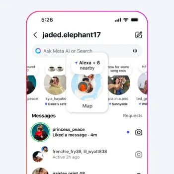 Instagram lance sa nouvelle carte interactive avec partage de localisation et découverte géolocalisée