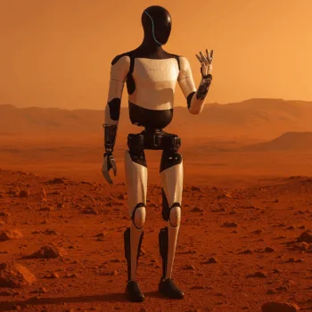 Elon Musk veut envoyer les robots Tesla Optimus sur Mars dès 2026