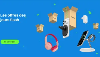 Jours Flash Amazon : Belkin brade ses chargeurs et accessoires audio jusqu’à -51 %