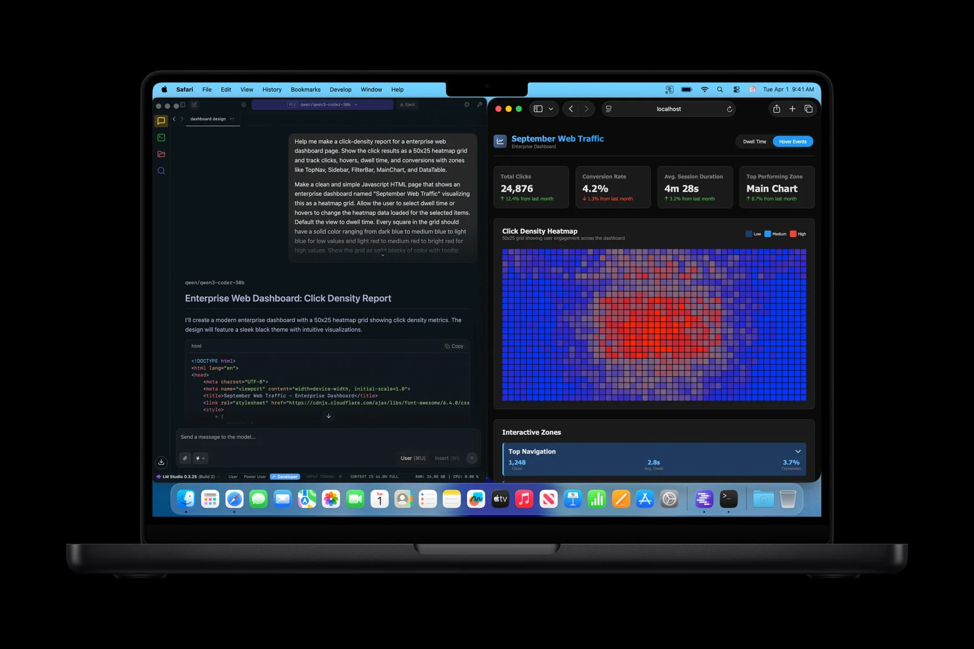 Apple M5: A 3 nm chip that revolutionizes AI and graphics on Mac, iPad, and Vision Pro 51 Apple M5 LM Studio