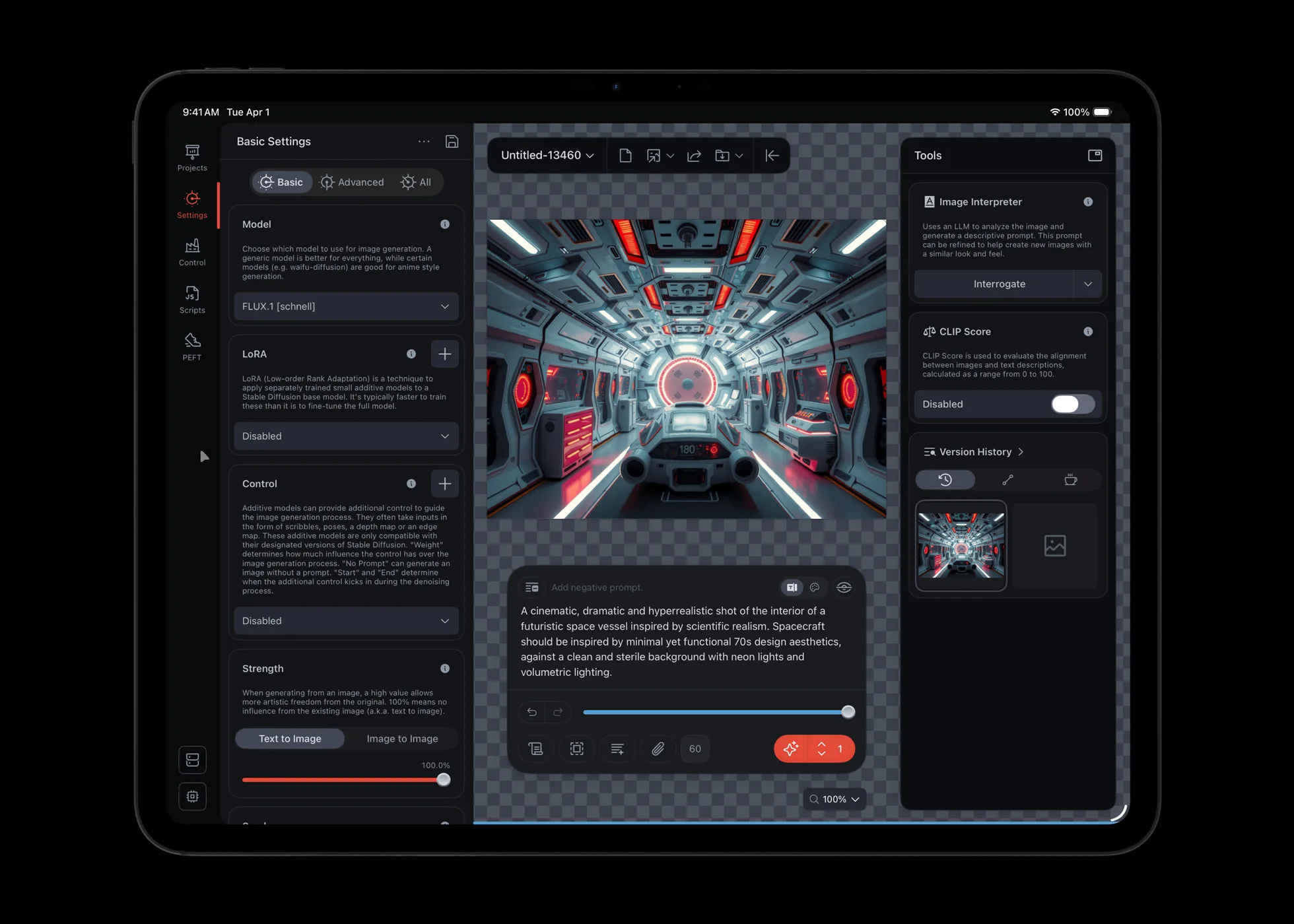 Apple iPad Pro Draw Things