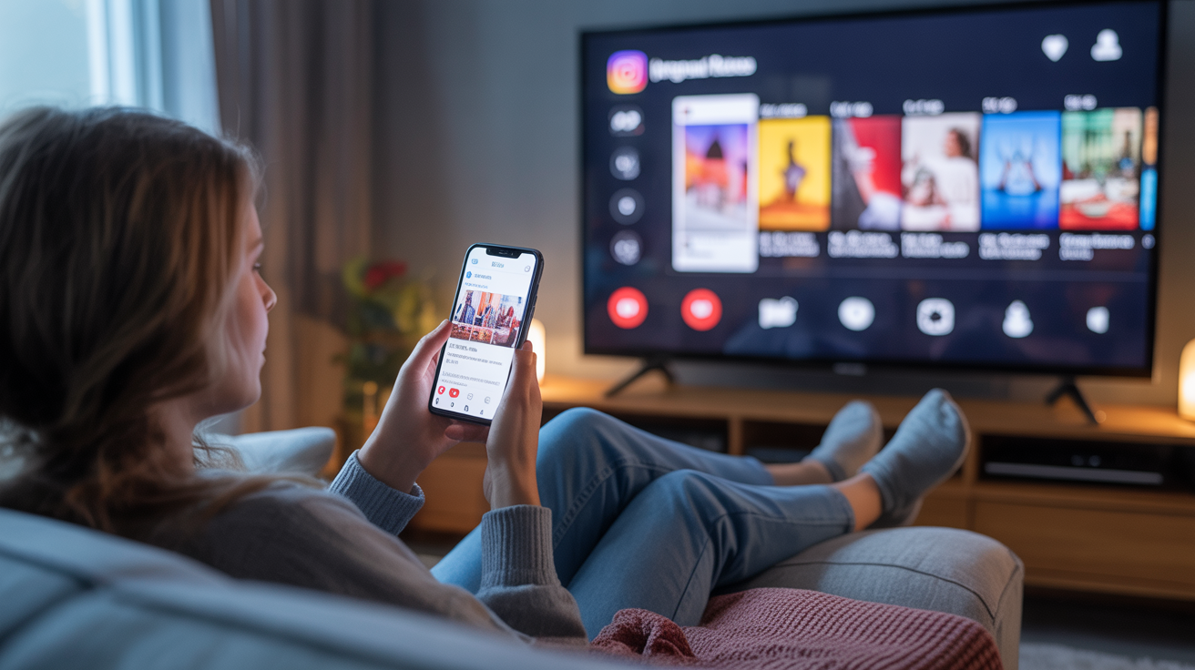 Meta prépare une version TV d’Instagram : les Reels bientôt disponibles sur les téléviseurs connectés