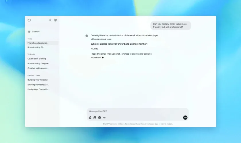 OpenAI affirme que GPT-5 est son modèle le plus neutre politiquement à ce jour