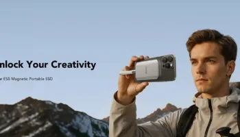 Lexar ES5 : le SSD magnétique ultra-rapide qui se fixe à l’iPhone grâce à MagSafe 52 Lexar ES5 : le SSD magnétique ultra-rapide qui se fixe à l’iPhone grâce à MagSafe