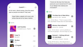 Spotify s’intègre à ChatGPT : créez vos playlists personnalisées grâce à l’intelligence artificielle 51 Spotify s’intègre à ChatGPT : créez vos playlists personnalisées grâce à l’intelligence artificielle