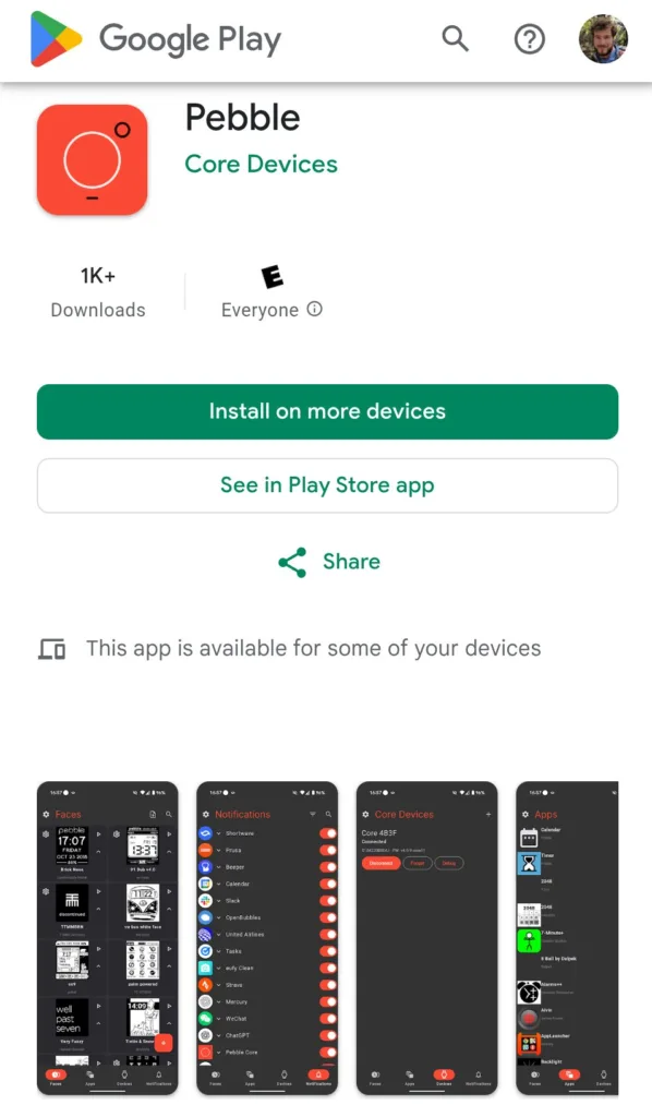 Pebble fait son grand retour : l’application officielle renaît sur Android et iOS, 13 ans après 53 G3jewI XEAAhN0v