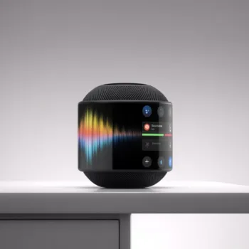 Apple prépare enfin un HomePod avec écran Siri, mais il n’arrivera pas avant 2026