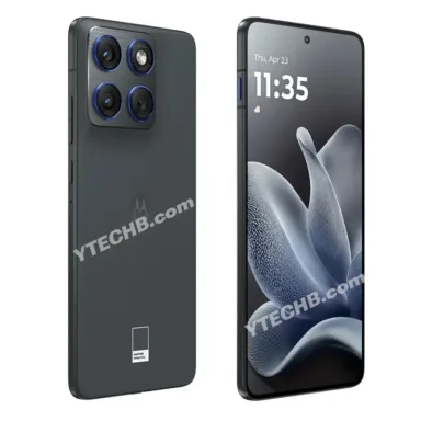 Motorola Edge 70 Black Sides