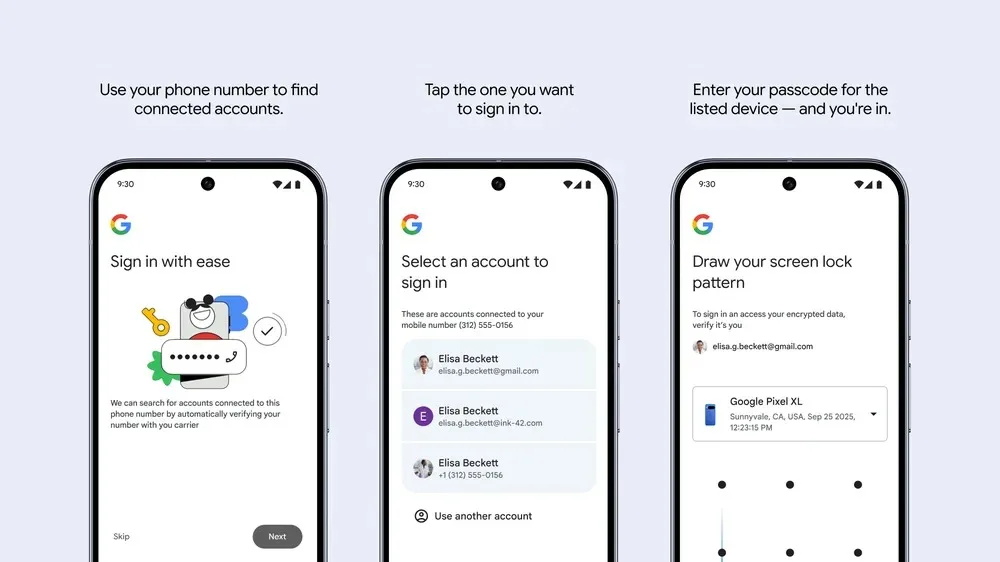 Google launches 'Recovery Contacts': Ask your friends to help you regain access to your account 52 NEW Sign In with Mobile Number K