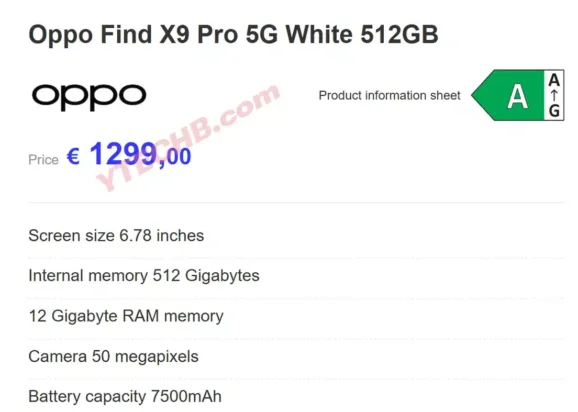 Oppo Find X9 Pro Exclusive
