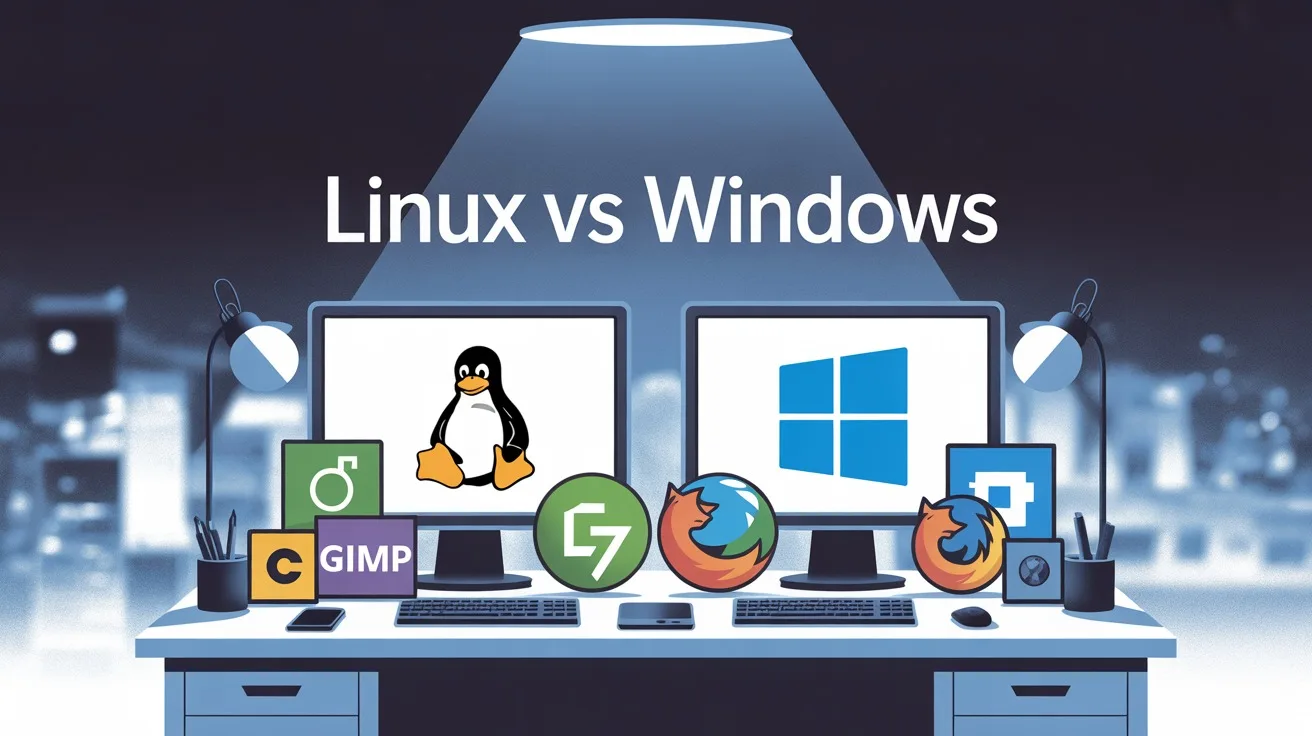 Linux vs Windows : Comment garder la même productivité avec des outils totalement libres ?