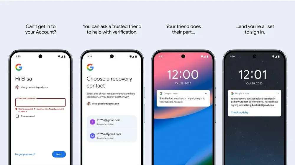 Google launches 'Recovery Contacts': Ask your friends to help you regain access to your account 50 Recovery Contacts KWBlog.width 1