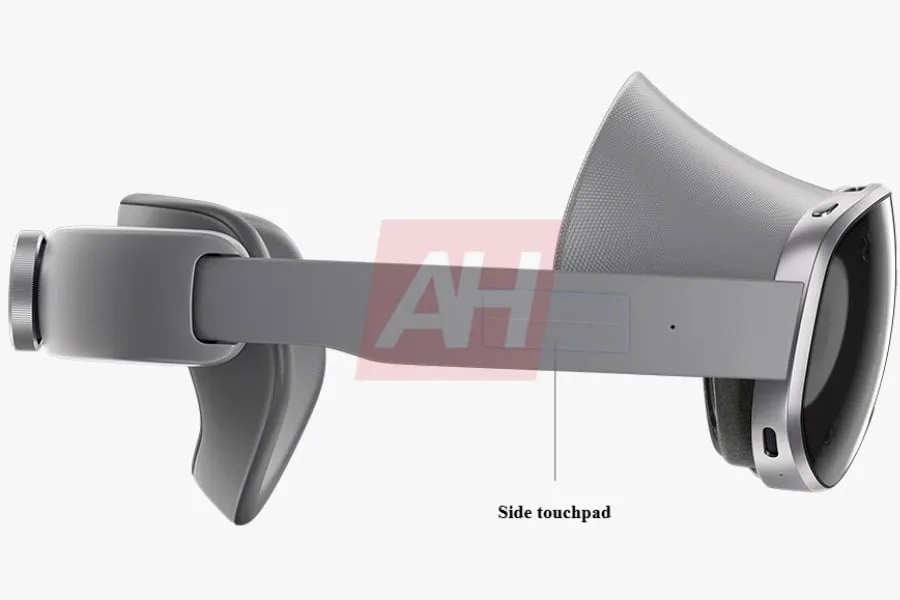 Samsung Galaxy XR side touchpad