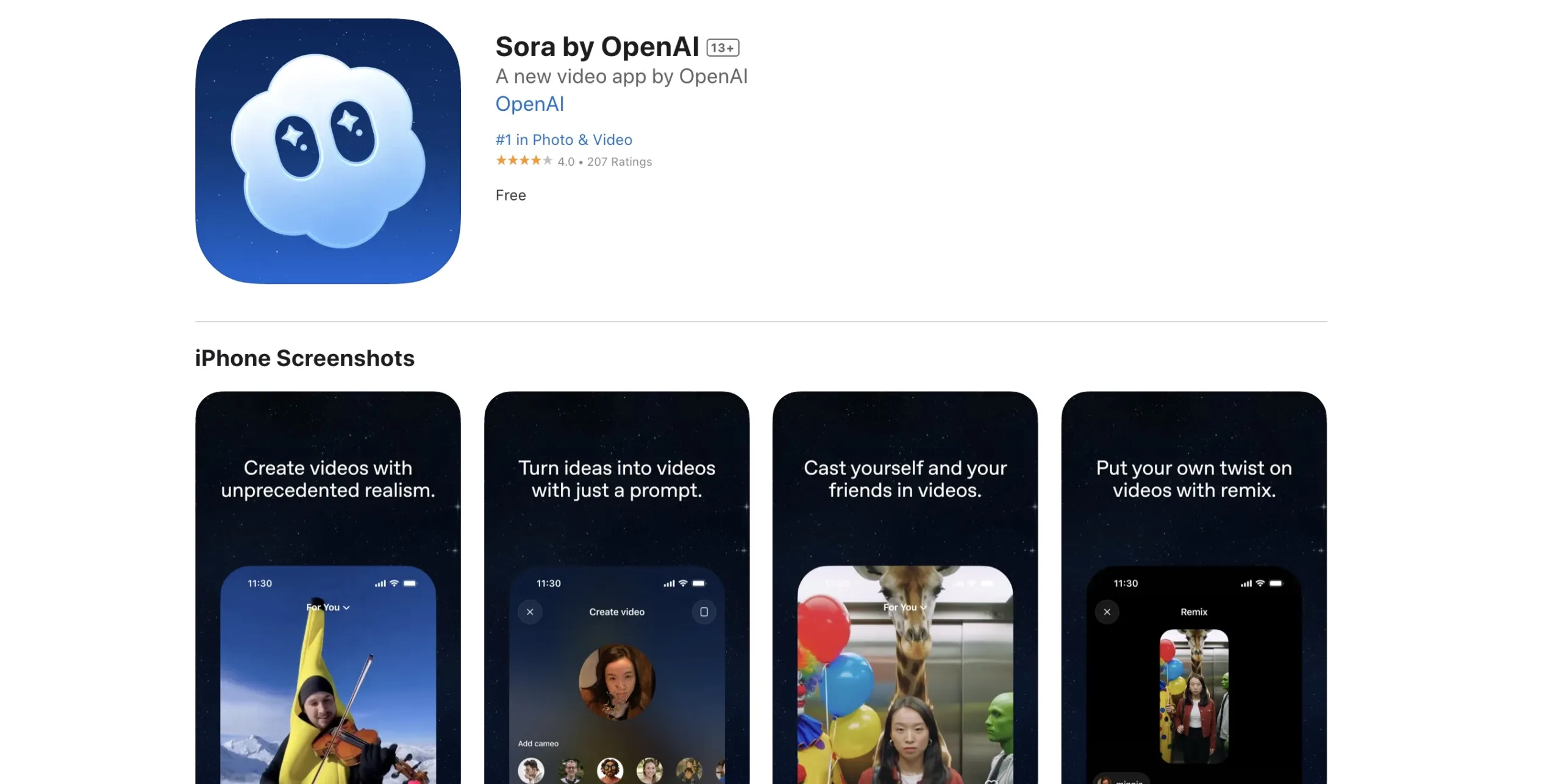 Sora, l’app vidéo d’OpenAI, cartonne dès son lancement malgré un accès sur invitation uniquement