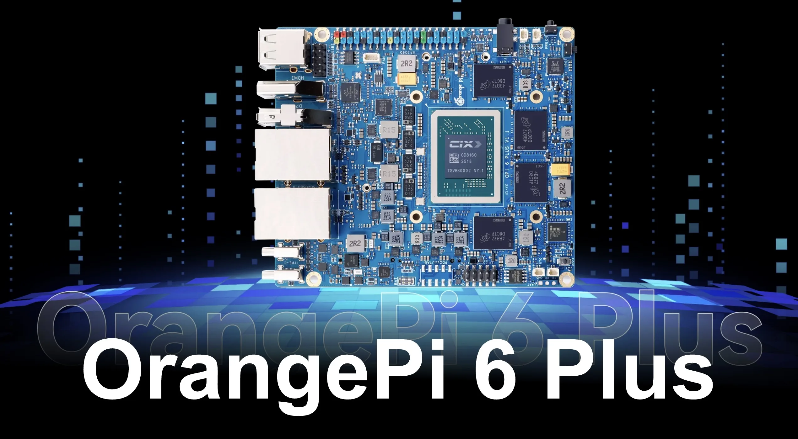 Orange Pi 6 Plus : une carte à tout faire qui flirte avec le mini PC