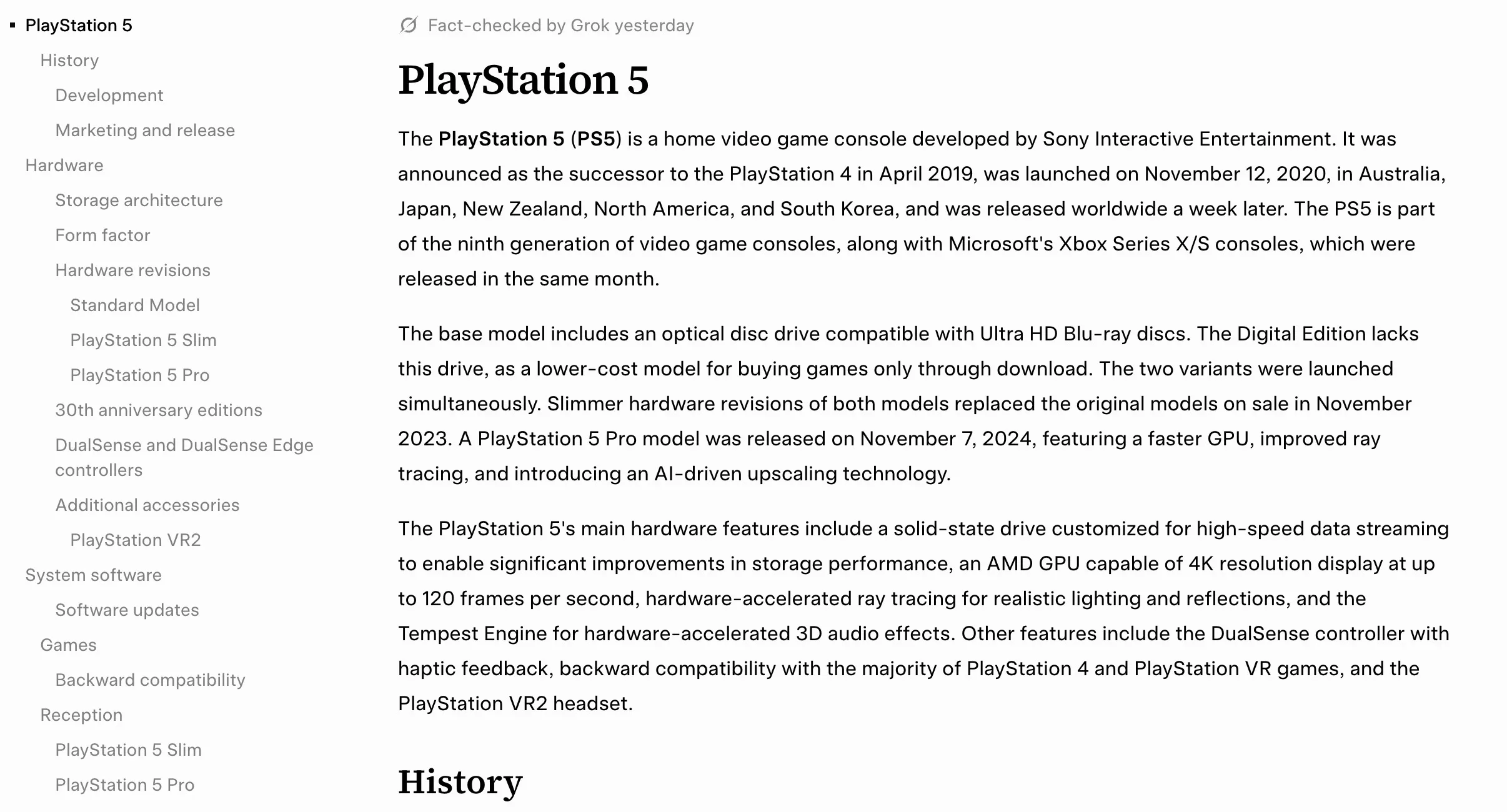 Elon Musk launches Grokipedia: the encyclopedia without human editors, already ‘better than Wikipedia’ 53 Screen 2025 10 28 at 07.42.59