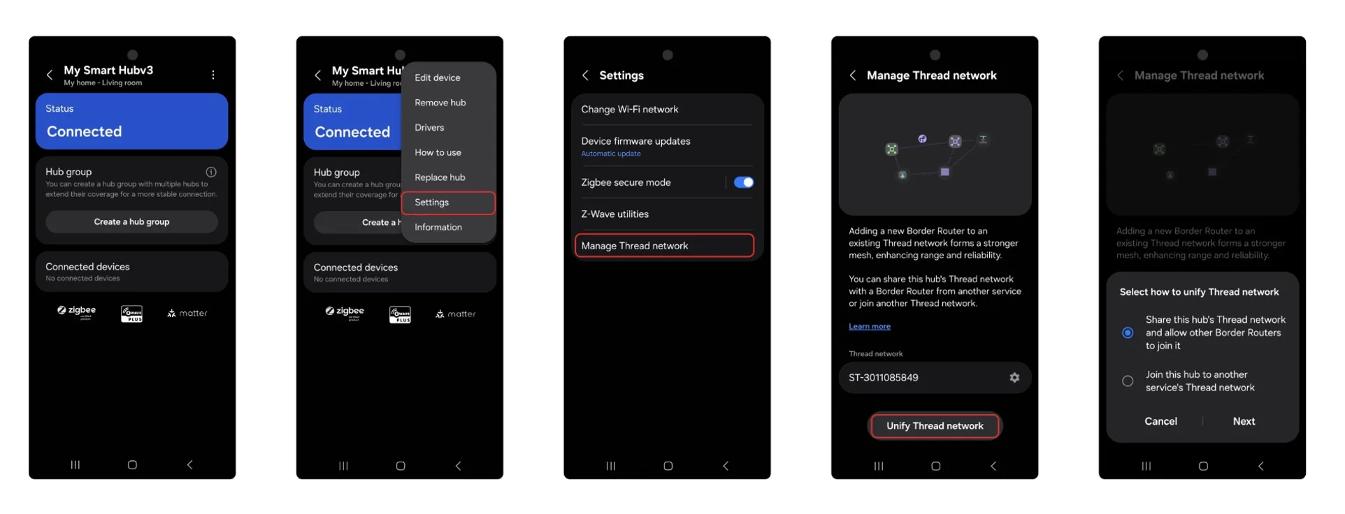 SmartThings : Samsung adopte Thread 1.4 pour unifier les réseaux de maison connectée 48 Screenshot 2025 09 30 at 10.42.3