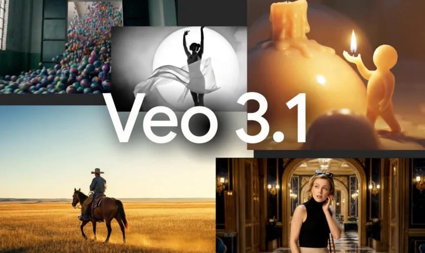Google lance Veo 3.1 : son amélioré, édition avancée et vidéos plus réalistes 54 Google lance Veo 3.1 : son amélioré, édition avancée et vidéos plus réalistes