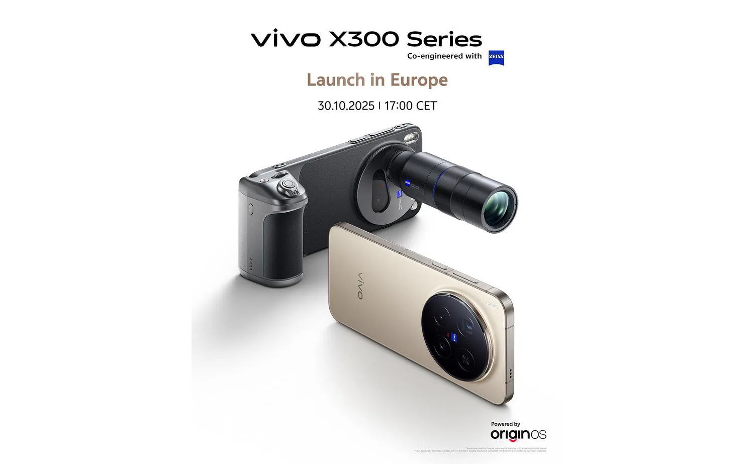 vivo X300 et X300 Pro : lancement mondial le 30 octobre