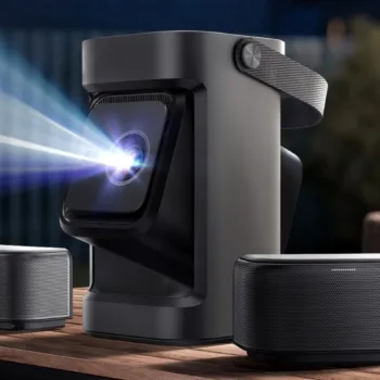Anker dévoile le Nebula P1 : un projecteur portable avec haut-parleurs détachables et son stéréo Bluetooth