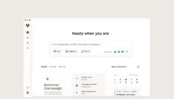 Dropbox intègre son IA Dash directement dans son application principale 50 Dropbox intègre son IA Dash directement dans son application principale