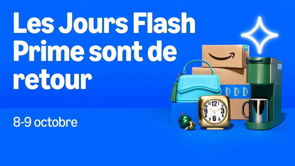 Les Jours Flash Prime Amazon 2025 : les meilleures offres high-tech à ne pas manquer