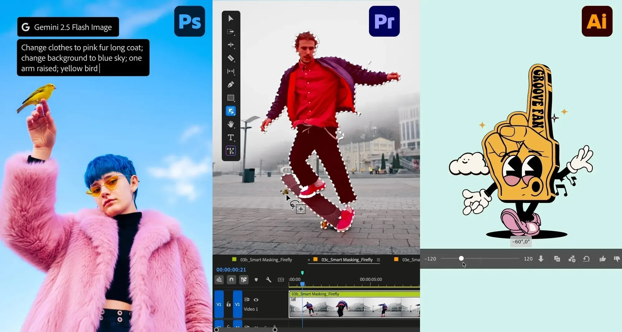 Adobe MAX 2025 : l’IA générative s’invite partout, de Photoshop à Premiere Pro 49 Adobe MAX 2025 : l’IA générative s’invite partout, de Photoshop à Premiere Pro