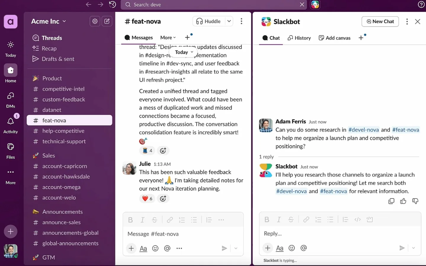 Slack transforme Slackbot en véritable assistant IA personnalisé 50 slackbot ai task