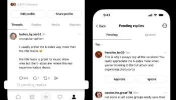 Threads lance l'approbation des réponses : vous contrôlez les commentaires avant publication