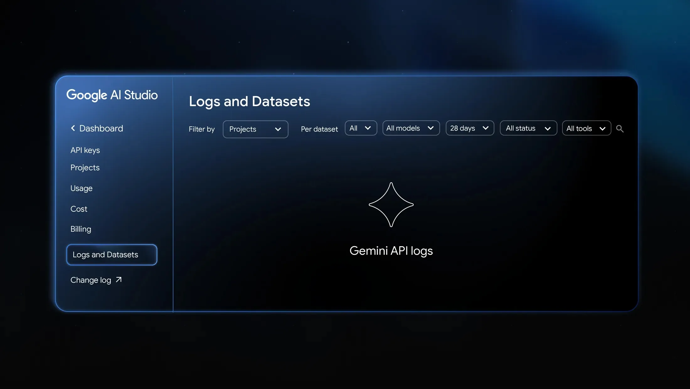 Google AI Studio lance de nouveaux outils de journalisation et de gestion de datasets